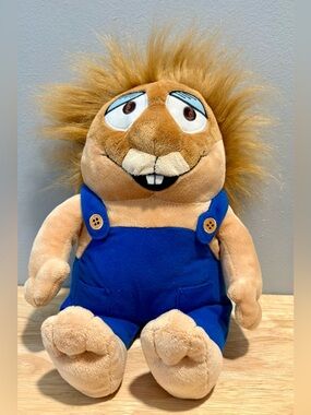 Little Critter Plush Kohl’s Cares Mercer Mayer Stuffed Animal 13” Blue Overalls
